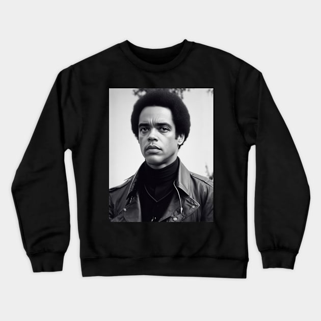 Huey P. Newton Crewneck Sweatshirt by Moulezitouna